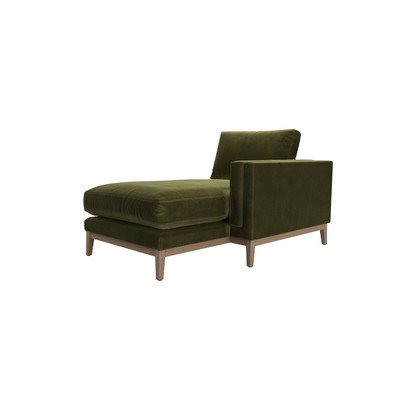 Costello RHF Chaise Armchair in Meadow Smart Velvet