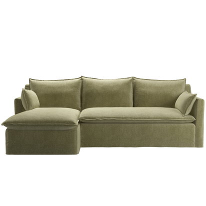 Anders LHF Chaise Sofa in Urban Nature Brushstroke