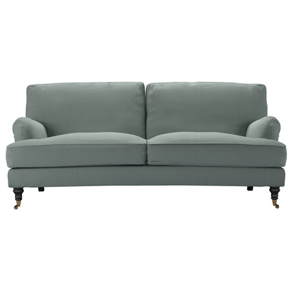 Bluebell 3 Seat Sofa (breaks down) in Hidden Cove Brushed Linen Cotton