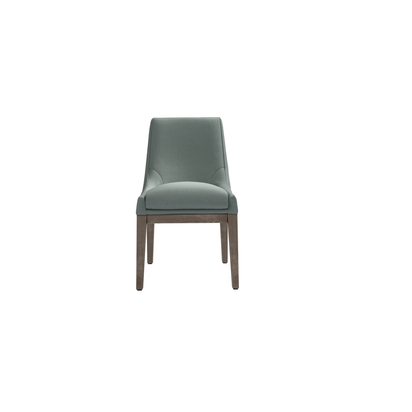 Basil Dining Chair in Hidden Cove Brushed Linen Cotton