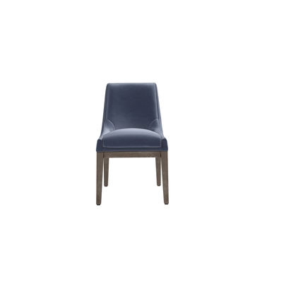 Basil Dining Chair in Sapphire Smart Velvet