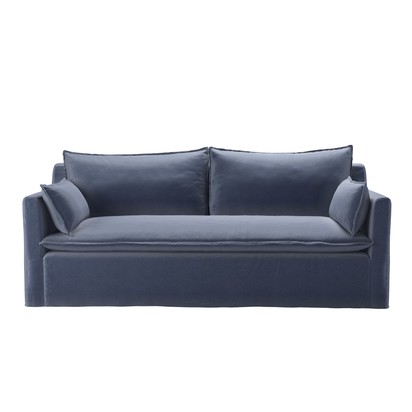 Anders 3 Seat Sofa in Sapphire Smart Velvet