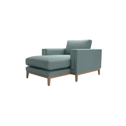 Costello Chaise Armchair in Holkham Norfolk Cotton