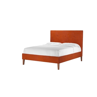 Avery 130cm King Bed in Moroccan Spice Smart Velvet