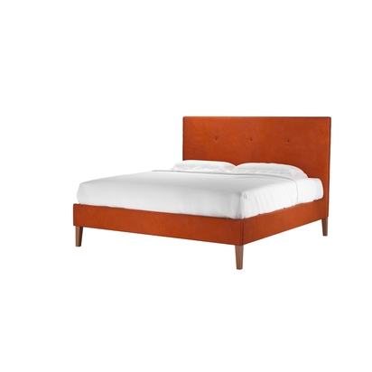 Avery 130cm Super King Bed in Moroccan Spice Smart Velvet