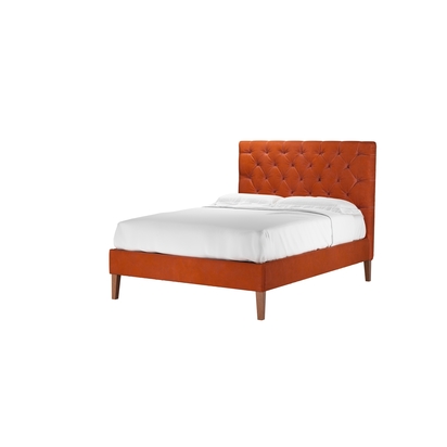 Rosalie 130cm Double Bed in Moroccan Spice Smart Velvet