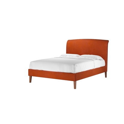 Thea King Bed in Moroccan Spice Smart Velvet