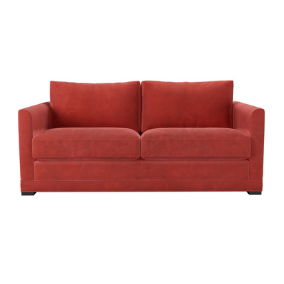 Aissa 2.5 Seat Sofa in Wild Raspberry Smart Velvet