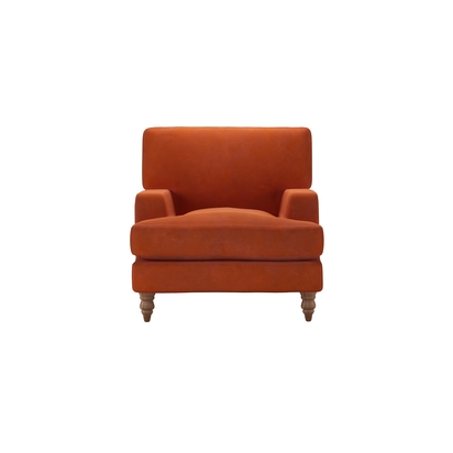 Isla Armchair in Moroccan Spice Smart Velvet
