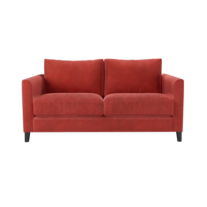 Izzy 2 Seat Sofa in Wild Raspberry Smart Velvet