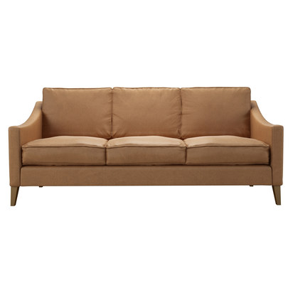 Iggy 3 Seat Sofa in Saddle Antique Leather
