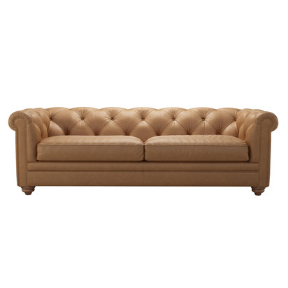 Patrick 3 Seat Sofa in Saddle Antique Leather