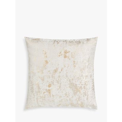 John Lewis Cala Cushion, Gold Gold | L45 x W45cm