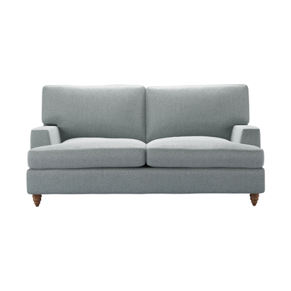 Isla 2 Seat Sofa Bed in Cirrus Smart Slubby Cotton