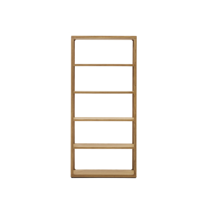 Maymai shelf with solid oak structure 90 x 193 cm
