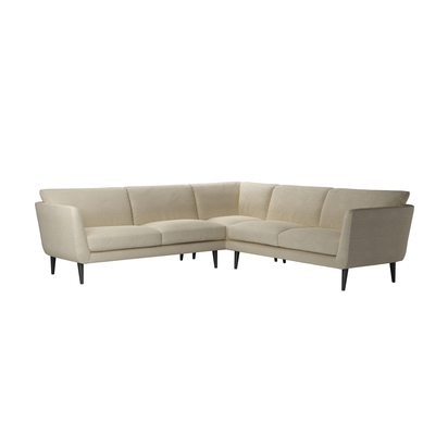 Holly Medium Corner Sofa in Pampas Hygge Smart Linen
