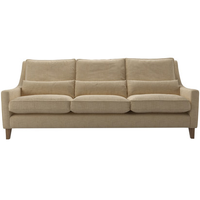High Back Iggy 4 Seat Sofa in Nordic Pine Hygge Chunky Weave