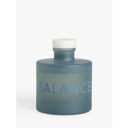John Lewis Sentiments Balance Reed Diffuser, 100ml Blue | H8.7 x Dia.7cm