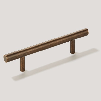 WATT T-Bar Handle - Antique Brass - 155mm (96mm CC) / Handle Only