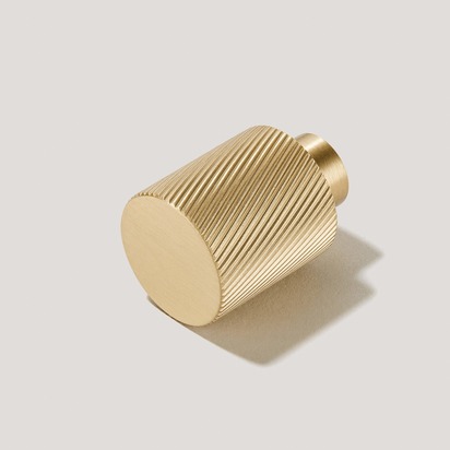 SADLER Swirled Knob - Brass - Default Title
