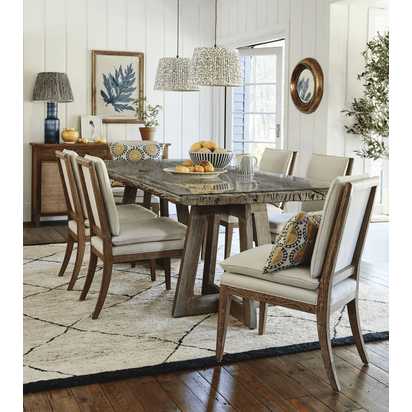 Vasa Linen Dining Chair – Natural