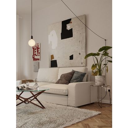 Tala Graphite Plug-in Portable Pendant Light, Grey Graphite | H7.9 x Dia.4cm