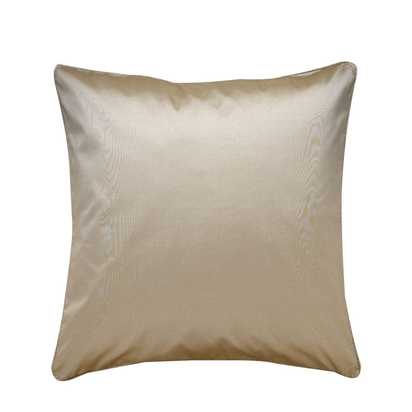 Plain Silk Cushion Cover - Grey