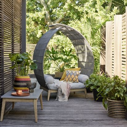 John Lewis Hammered Tealight Holder Copper | H77 x W100 x D100mm