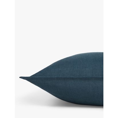John Lewis Linen Cushion Navy | L50 x W50cm
