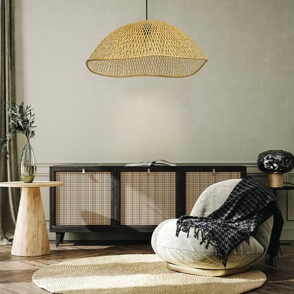 Sambucona Bamboo Pendant Ceiling Light