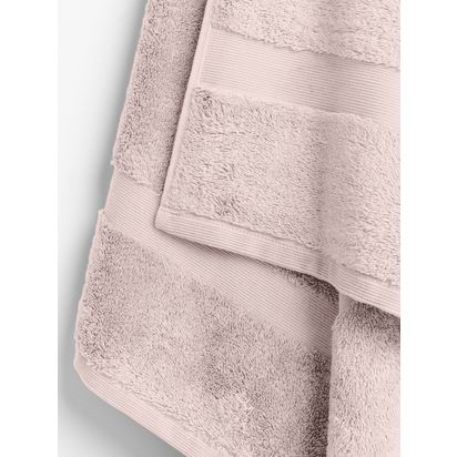 John Lewis Egyptian Cotton Towels Pale Pink | H2 x W50 x D90cm