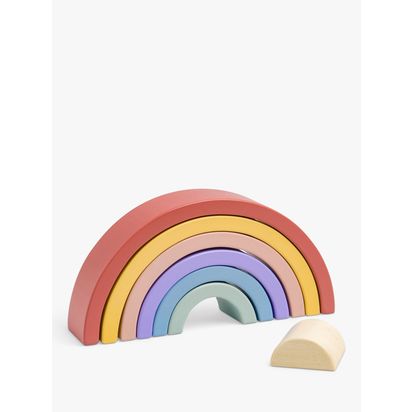 John Lewis Wooden Stacking Rainbow, FSC-Certified Wood