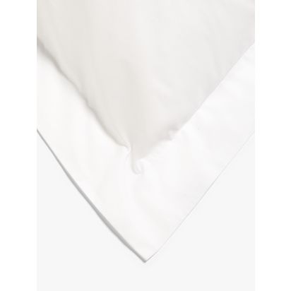 John Lewis Pure Cotton Percale Bedding White | H33.00cm * W26.00cm * D35.00cm