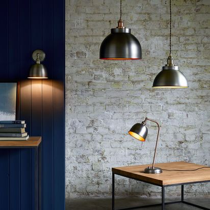 John Lewis Baldwin Table Lamp Antique Brass