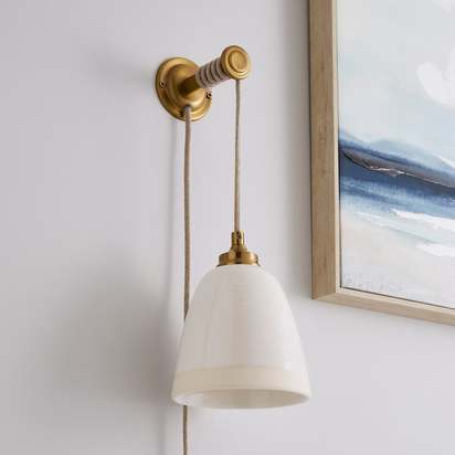 Churchgate Harby Plug In Wall Light
