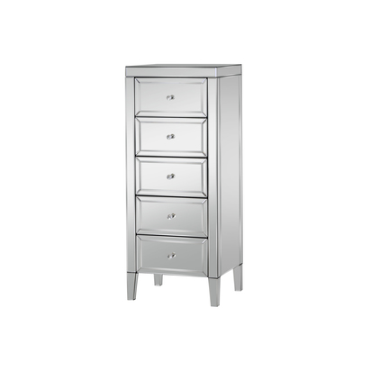 Valencia 5 Drawer Narrow Chest