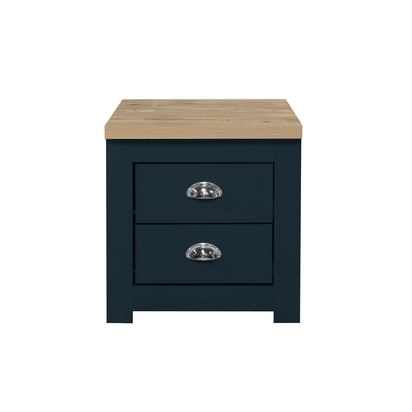 Highgate 2 Drawer Bedside