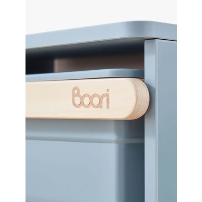 Boori Tidy Toy Cabinet White/Almond | H47 x W71 x D47cm