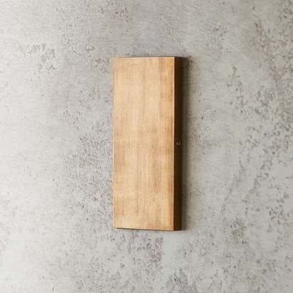 Harlyn ip65 slim up and down light in aged brass