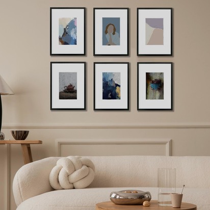 Life Impressions Gallery Wall Art Black Frame