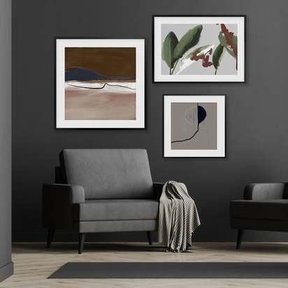 An Expression Of Nature Gallery Wall Art Black Frame
