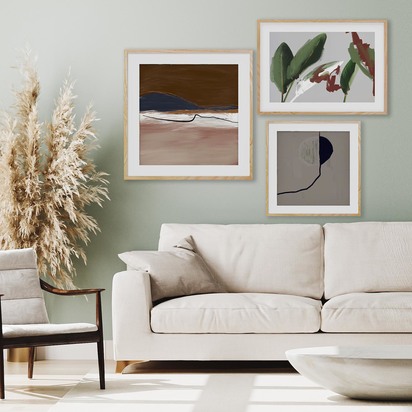 An Expression Of Nature Gallery Wall Art Black Frame