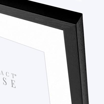 40 x 40 cm Wooden Frame 40 x 40 cm Black Frame No Mount