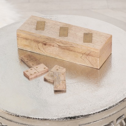 Dominos Game in Wooden Box