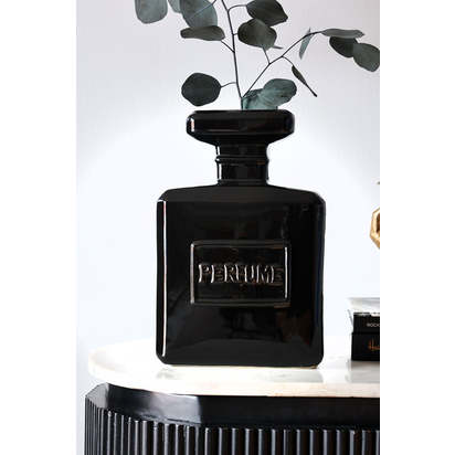 Black Perfume Bottle Vase