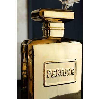 Gold Perfume Bottle Vase