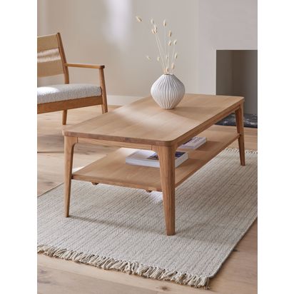 Ebbe Gehl for John Lewis Mira Coffee Table Oak | H45.0 x W60.0 x D120.0cm