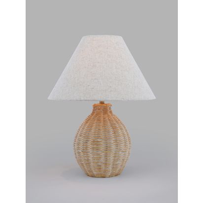 Laura Ashley Fernhill Table Lamp, Multi Multi | H38 x W30 x D30cm