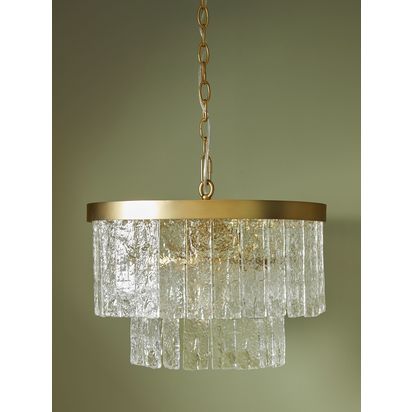 Laura Ashley Durnsford 4 Arm Chandelier Ceiling Light, Matt Antique Brass Matt Antique Brass | H32 x W41.50 x D41.50cm