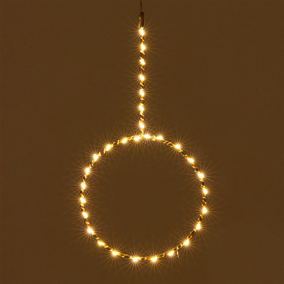 Tamane fairy light wreath, Ã˜ 17 cm